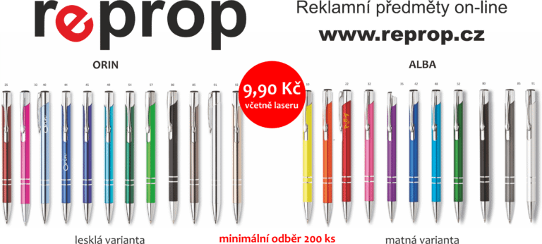 reklamní propisky s laserem
